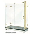 thumbnail image 3 of CRL ESS1BR Polished Brass Essence Series Basic Sliding Door Kit, 3 of 3