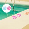 thumbnail image 3 of GOOHOCHY 10 pegatinas antideslizantes para bañera con diseño de huellas de patas, para bañeras, duchas, piscinas, barcos y escaleras., 3 of 8