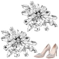 thumbnail image 3 of Decodeary Accessoires de Chaussures Style avec Pinces à Chaussures en Strass et Cristal Détachables, 3 of 6