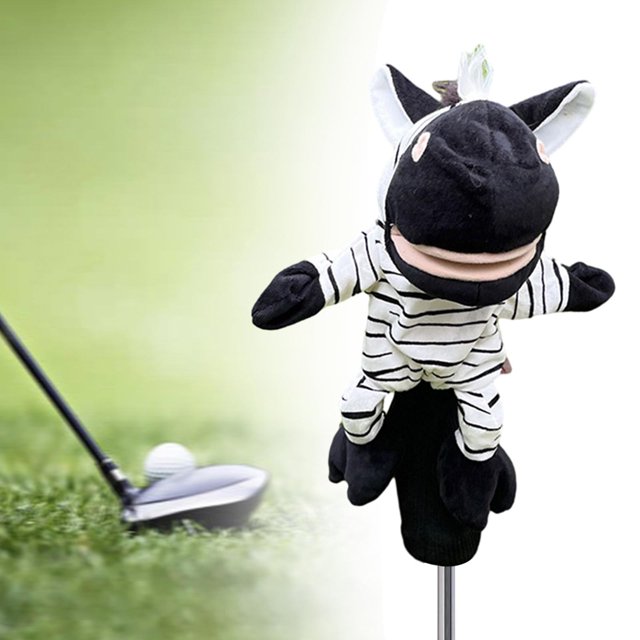 Cubierta para la cabeza de madera de golf, cubiertas para la cabeza del conductor de golf, novedad, funda protectora antiarañazos para tacos de golf,