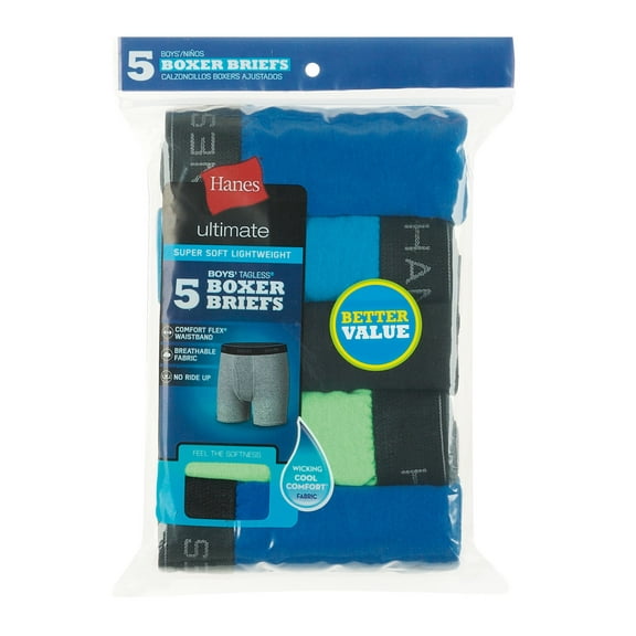 Hanes Big Boys Brief Underpants