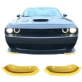 thumbnail image 2 of Ikon Motorsports Front Bumper Splitters Compatible with 2015-2023 Dodge Challenger SRT Scat Pack 2PCS Bumper Lower Side Lips Aprons Protector, 2 of 6