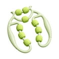 thumbnail image 2 of Rodillo para Músculos de 9 Ruedas, ador de Piernas Y Brazos, Abrazadera Circular Multifuncional para Piernas, Rodillo para Piernas para Estudio Verde, 2 of 10