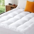 thumbnail image 2 of Mattress Topper King Size, Thick Breathable Pillow Top Mattress Pad for Back Pain Relief, Deep Pocket Topper Fits 8"-20" (78×80 Inch), 2 of 9