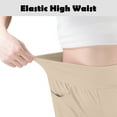 thumbnail image 3 of BIG ELEPHANT Girls Ultra-Soft Lounge Joggers Sweatpants, High Waisted Kids Athletic Pants with Pockets, 3 PCS(6-15Y), 3 of 10