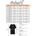 thumbnail image 6 of Anbech Women V Neck Pocket Shirts Bowknot Casual Loose Summer Short Sleeves Tshirt Tops, 6 of 6