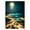 Moonlight Beach, variant on Moonlight Beach Diamond Art Kits for Adults Beginners, DIY Full Drill 5D Seaside Moon Diamond Art Kits for Home Wall Decor 12 x 16 Inch