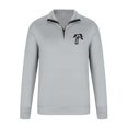 thumbnail image 4 of Busydd Men's Sweatshirt Casual Stand Collar Long Sleeve Shirts for Men Fashion Zipper Graphc Fall Sweatshirs for Men Comfy Breathable Pullover Tops 3XL, 4 of 4