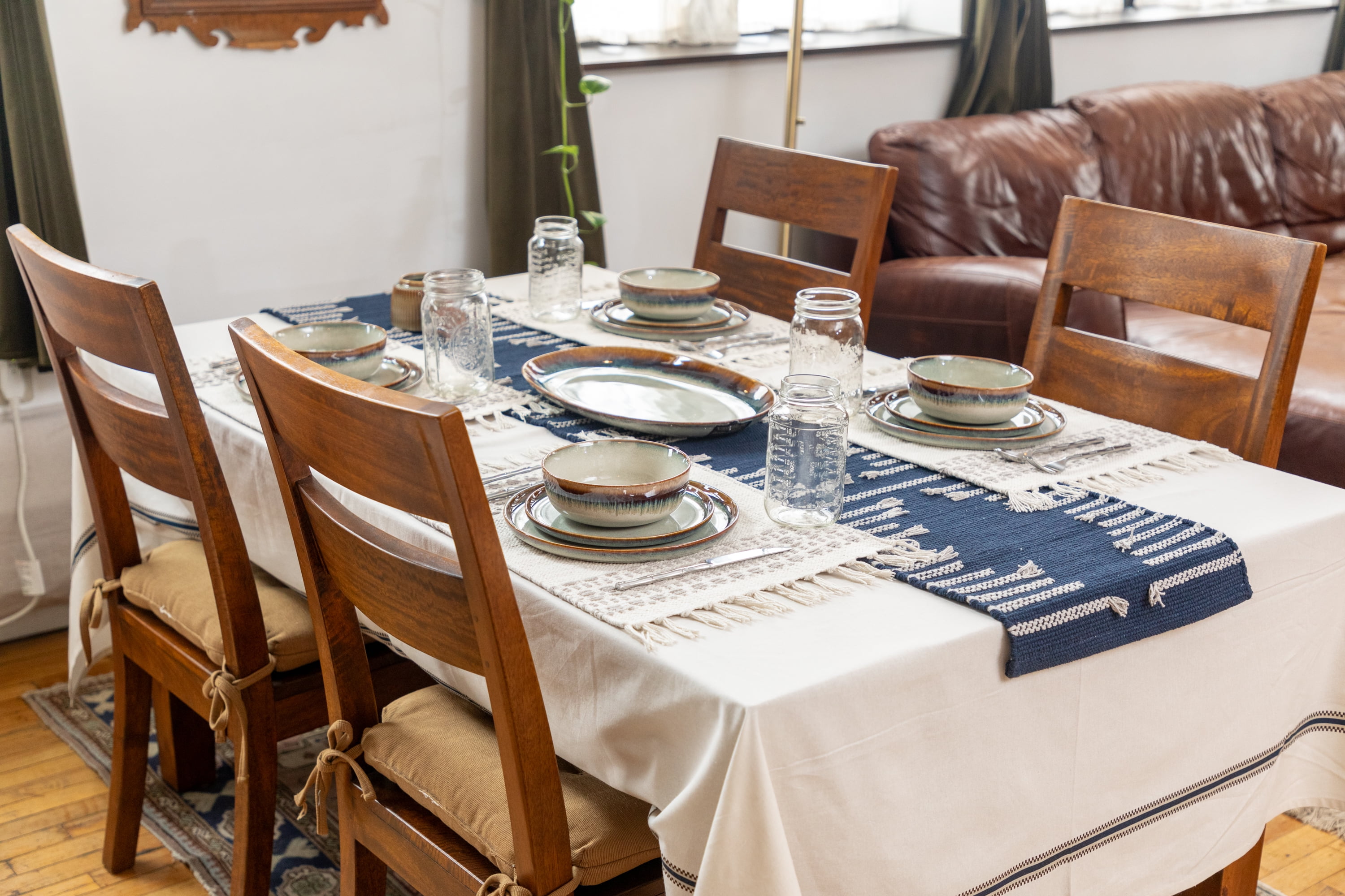 Yellowstone Rectangle Tablecloth 102", Kayce Collection
