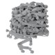 thumbnail image 1 of Uxcell 20 Yards Pom Pom Ball Fringe Trim Ribbon Sewing Trim DIY Crafts, 8mm Grey, 1 of 6