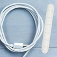 thumbnail image 5 of CIMAXIC Cord Organizers Cord Keeper 2Pcs White Silicone Wire Organization, 5 of 8