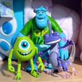 thumbnail image 1 of Figuras de acción de juguete Arco Iris Latino de Disney Pixar Monsters Inc Universidad Sullivan Mike y Randall material PVC, 1 of 5