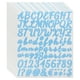 thumbnail image 1 of Paquete de 608 8 Hojas Stickers de Letras Brillantes Autoadhesivos Azul, 1 of 6