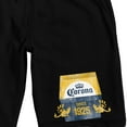 thumbnail image 2 of Corona Beer Label Adult Black Sleep Pajama Shorts
-Large, 2 of 7