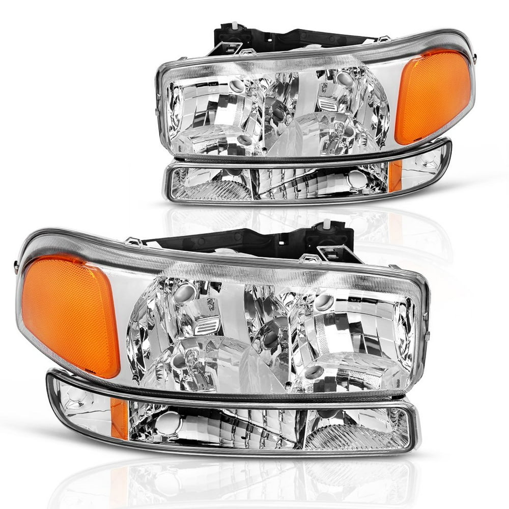 For 9906 GMC Sierra 1500 2500 3500/0006 GMC Yukon Headlight Assembly