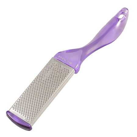 Lady Clear Purple Dual Sides Foot File Rough Skin Callus Remover
