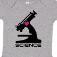 thumbnail image 4 of Inktastic Love Science Microscope and Heart Boys or Girls Baby Bodysuit, 4 of 5
