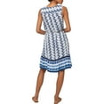 thumbnail image 2 of beachlunchlounge Lou Lou Sleeveless Dress with Ruffle Hem, 2 of 2