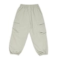 thumbnail image 2 of NIPAXO Boys Cargo Pants, Jogger pants with Multi Pockets, 4-5Y, 2 of 5