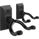 thumbnail image 1 of Soporte de pared para guitarra SNIGJAT de madera dura para bajo acústico, paquete de 2 unidades, 1 of 8