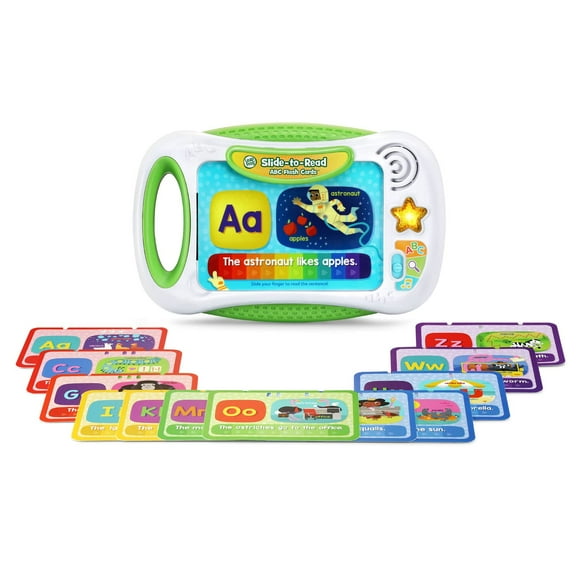 Tarjetas didácticas ABC LeapFrog Slide to Read para niños de más de 3 años