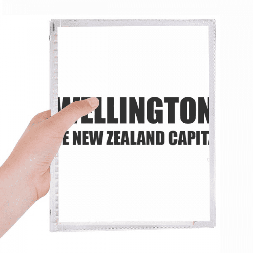 Wellington The New Zealand Capital Notebook Loose Diary Refillable