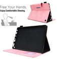 thumbnail image 3 of Dteck Case for Kindle Fire HD8/HD8 Plus 12th 10th Generation (2022/2020) 8 inch,Magnetic Leather Smart Case Card Slots Wallet Shockproof Rubber Kickstand Cover,Pink, 3 of 5