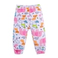 thumbnail image 2 of Beilxfa 2-Pack Unisex Toddler Baby Jogger Pants with Elastic Cuffs 100% Cotton Bottoms For Baby Boys & Girls Size 0-24M, 2 of 6