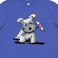 thumbnail image 4 of Inktastic Schnauzer With Heart Youth T-Shirt, 4 of 5
