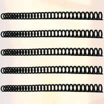 OUNONA 5 Pcs Book Binding Hinge for Notebook 30x8cm Black