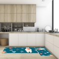 thumbnail image 4 of adviicd 2 Piece Non Slip Kitchen Mat Runner Rug Set Doormat Merry Christmas Snowman Door Mats Backing Carpet Indoor Floor Mat, 4 of 5