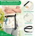 thumbnail image 4 of Yayeee Waist Apron with Pockets for Cooking Waterproof Half Server Aprons, Adorable Bunnies, 4 of 7