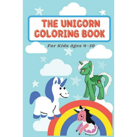 The Unicorn Coloring Book (Paperback)