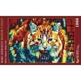 thumbnail image 1 of Rompecabezas RICORDI Marg Seregelyi Gato Tabby Anaranjado Y Azul 1000 Piezas, 1 of 2