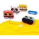 thumbnail image 3 of Pack de 5 sellos con nombre, infantiles, textiles, resistentes al agua, sellos personalizados, 3 of 6
