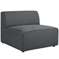 thumbnail image 5 of Modern Contemporary Urban Design Living Room Lounge Club Lobby Sectional Sofa Set, Fabric, Grey Gray, 5 of 6