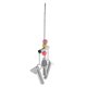 thumbnail image 1 of Bird Cage Bell Decor Silver Durable Stainless Steel Parrot Diversion Bells for Playing, 1 of 5