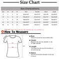 thumbnail image 3 of Plus Size Womens Clothes Womens Floral Tops Short Sleeve, Women's Sunshade Summer T Shirt Plus Size Loose Top Top Girls Short Sleeve Graphic Casual V Neck T Shirt Dark Gray, L, 3 of 4
