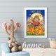 thumbnail image 3 of Cuadros Decorativos 5D Kit Rhinestone DIY Calabaza Espantapájaros Full Round Drill Diamond Painting Craft Likrtyny embutido en tela, 3 of 9