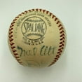 thumbnail image 4 of Kid Nichols Ty Cobb Jimmie Foxx Cy Young Tris Speaker HOF Signed Baseball PSA, 4 of 11