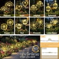 thumbnail image 4 of Luces solares para fuegos artificiales Colcutee, 200 LED, paquete de 2 unidades, impermeables, 4 of 7