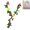 Yellow+red+green, variant on Magnetic Ivy for Fridge with Articulating Stems,Home Kitchen Refrigerator Decor Ivy Vine Leaf Magnetic 3D Printed Magnets Funny Fridge Magnets for Locker Fridge