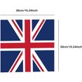 thumbnail image 2 of Mantel, servilletas, platos y vasos con la bandera de la Unión para celebrar un cumpleaños real Elementos esenciales para las fiestas británicas, 2 of 5