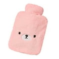 thumbnail image 3 of Msgweeeg Hot Compress Warm Stomach Water Bag Cute Heating Handbag Ideal for Hands Stomach Warmth Relief Soft Plush Cover Portable Winter Comfort Gift for All Ages, 3 of 4