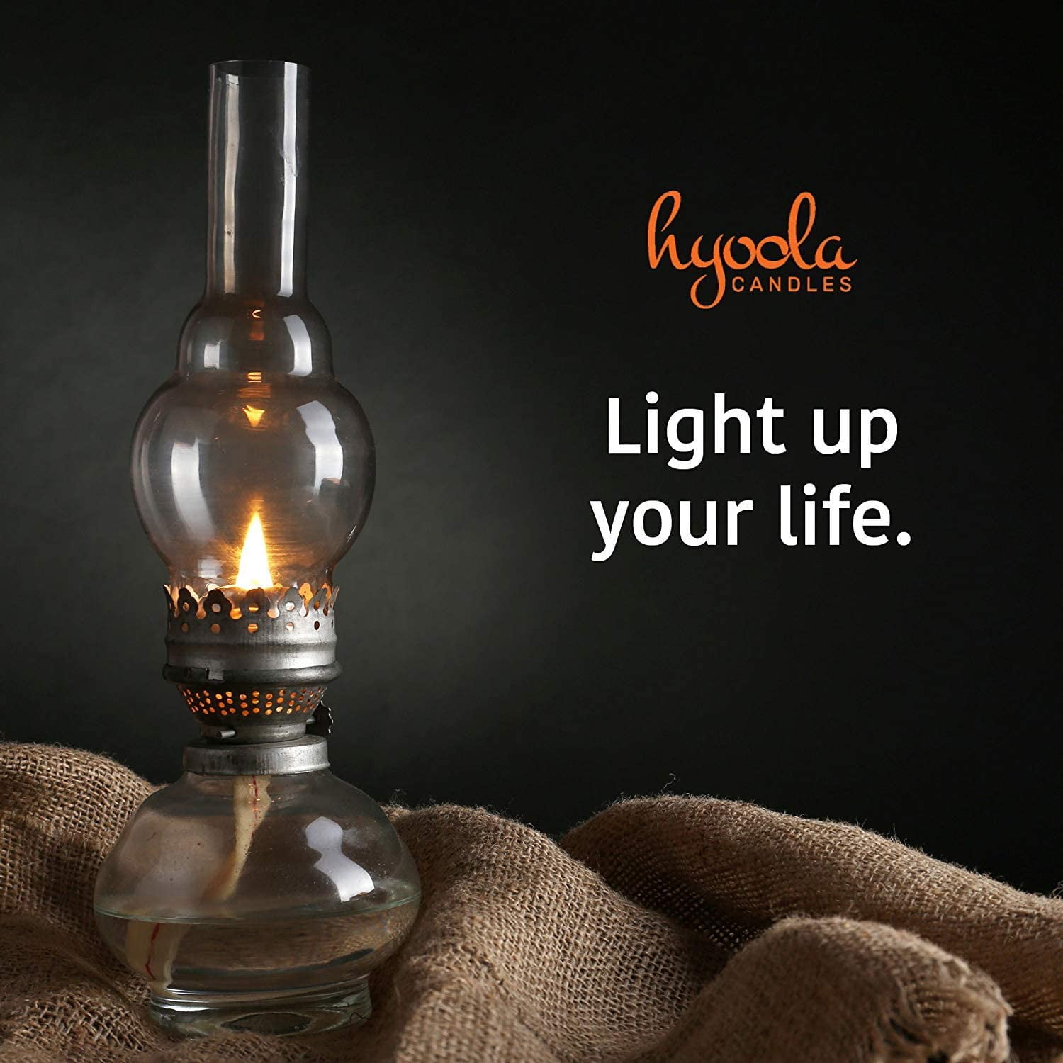 Hyoola Liquid Paraffin Lamp Oil - Odorless Clean Burn, Smokeless Tiki Torch Fuel, Clear, 1 Gallon (4 Quarts), 1-Pack