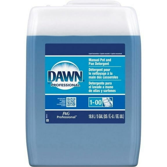 Procter & Gamble Commercial  Dawn Manual Pot & Pan Detergent - Translucent Blue