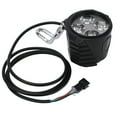 thumbnail image 2 of Faro De Bocina Para Scooter Eléctrico, Universal De 10 Pulgadas ABS 12-72 V, Fácil De Instalar Y Quitar, Luz Delantera Segura Para Scooter Eléctrico Para Piezas De Ciclismo, 2 of 8