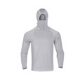 thumbnail image 3 of Men's Hooded Long-Sleeved Outdoor Sunprotection Fishing Clothing Beach Shirt Surfing Clothing Upf50+M, 3 of 4
