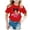 Red, variant on LRen Girls T Shirts Size 10 Girls Funny Graphic Crew Neck Short Sleeve T Shirt Top Kids Casual Soft Pullover Tops Trendy Summer Shirts