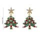 thumbnail image 3 of Adornos navideños, regalos navideños, pendientes de árbol de Navidad, pendientes navideños, regalos navideños para novias, pendientes de aleación para la familia., 3 of 6